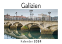 Galizien (Wandkalender 2024, Kalender DIN A4 quer, Monatskalender im Querformat mit Kalendarium, Das perfekte Geschenk)