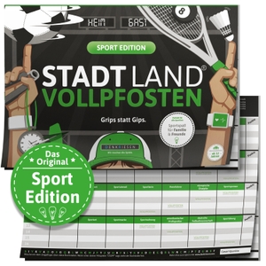 Görz, Denis / Ricardo Barreto. STADT LAND VOLLPFOSTEN® - SPORT EDITION "Grips statt Gips." - Grips statt Gips.. D&R DENKRIESEN GmbH, 2019.