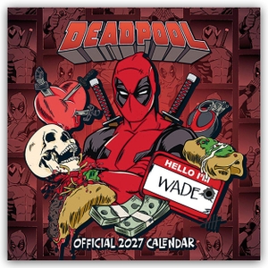 Danilo Promotion Ltd. Deadpool - Offizieller Kalender 2027 - Original Danilo-Kalender [Mehrsprachig] [Kalender]. Browntrout Verlags GmbH, 2026.