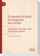 Evaluation in Small Development Non-Profits