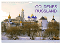 Goldenes Russland (Wandkalender 2024 DIN A4 quer), CALVENDO Monatskalender