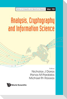 Analysis, Cryptography and Information Science