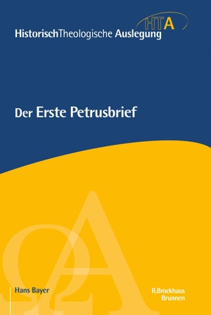 Bayer, Hans. Der Erste Petrusbrief. SCM Brockhaus, R., 2026.