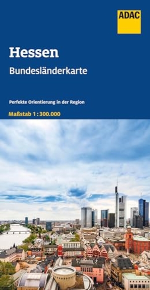 ADAC BundesländerKarte Deutschland Blatt 7 Hessen 1:300 000. ADAC, 2019.