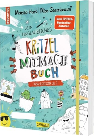 Hart, Marisa / Nico Sternbaum. #buch4you: Dein unglaubliches Kritzel-Mitmach-Buch. Carlsen Verlag GmbH, 2025.