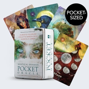 Villoldo, Alberto / Colette Baron-Reid. Mystical Shaman Pocket Oracle Cards - A 64-Card Deck and Guidebook. Hay House, 2023.