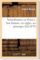 Naturalisation En France. Son Histoire, Ses Règles, Ses Principes