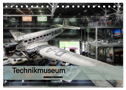 Technikmuseum Speyer & Sinsheim (Tischkalender 2025 DIN A5 quer), CALVENDO Monatskalender