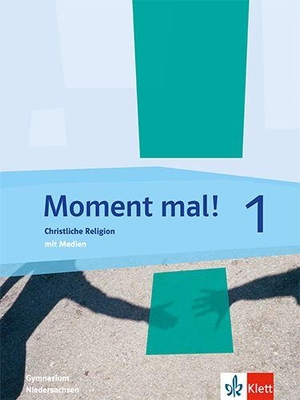 Moment mal! 1 Christliche Religion. Ausgabe Niedersachsen. Gymnasium - Schulbuch mit Medien Klasse 5/6. Klett Ernst /Schulbuch, 2026.