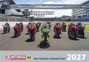 Motorrad Kalender 2027. Motorbuch Verlag, 2026.