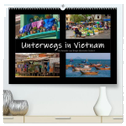Unterwegs in Vietnam (hochwertiger Premium Wandkalender 2024 DIN A2 quer), Kunstdruck in Hochglanz