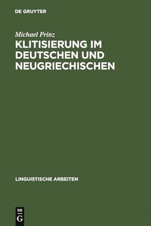 Prinz, Michael. Klitisierung im Deutschen und Neugriechischen - eine lexikalisch-phonologische Studie. De Gruyter, 1991.