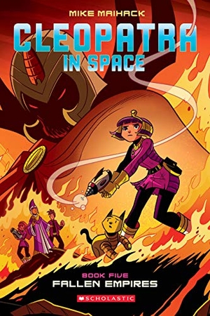 Maihack, Mike. Fallen Empire: A Graphic Novel (Cleopatra in Space #5) - Volume 5. Scholastic Inc., 2019.