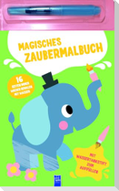 Magisches Zaubermalbuch - Grün (Elefant)