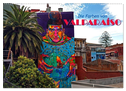 Die Farben von Valparaíso (Wandkalender 2024 DIN A2 quer), CALVENDO Monatskalender