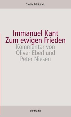 Kant, Immanuel. Zum ewigen Frieden. Suhrkamp Verlag AG, 2011.