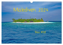 Malediven - Dreamland (Wandkalender 2024 DIN A3 quer), CALVENDO Monatskalender