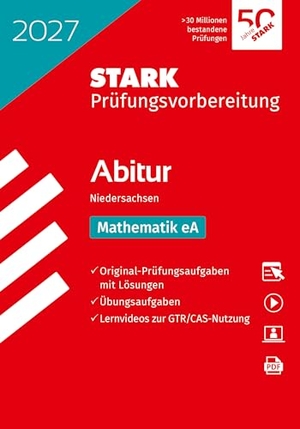 STARK Mathematik eA - Abitur 2027 Niedersachsen - Prüfungsvorbereitung. Stark Verlag GmbH, 2026.