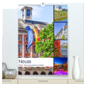 Neuss - Eine romantische Stadt (hochwertiger Premium Wandkalender 2024 DIN A2 hoch), Kunstdruck in Hochglanz