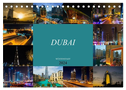 Dubai Wüstenstadt (Tischkalender 2024 DIN A5 quer), CALVENDO Monatskalender