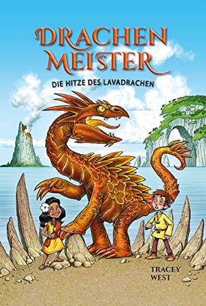 West, Tracey. Drachenmeister 18 - Die Hitze des Lavadrachen. Adrian Wimmelbuchverlag, 2021.