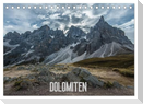 Dolomiten (Tischkalender 2024 DIN A5 quer), CALVENDO Monatskalender
