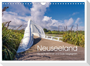 Neuseeland - Wo sich Himmel und Erde begegnen (Wandkalender 2024 DIN A4 quer), CALVENDO Monatskalender