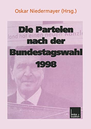 Niedermayer, Oskar (Hrsg.). Die Parteien nach der Bundestagswahl 1998. VS Verlag für Sozialwissenschaften, 1999.