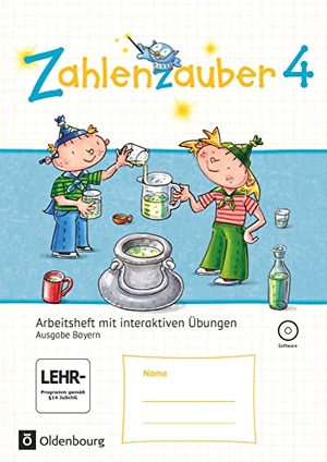 Betz, Bettina / Bezold, Angela et al. Zahlenzauber 4. Jahrgangsstufe - Arbeitsheft mit interaktiven Übungen. Ausgabe Bayern - Mit CD-ROM und Lösungsheft. Oldenbourg Schulbuchverl., 2016.