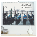 Venedig - Stille Ansichten (hochwertiger Premium Wandkalender 2024 DIN A2 quer), Kunstdruck in Hochglanz