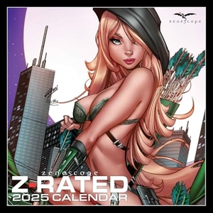 None. 2025 Zenescope Entertainment "Z-Rated" Calendar. Diamond Comic Distributors, 2024.