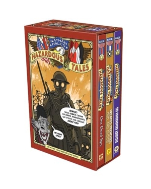 Hale, Nathan. Nathan Hale's Hazardous Tales 3-Book Box Set - A Graphic Novel Collection. Harry N. Abrams, 2017.