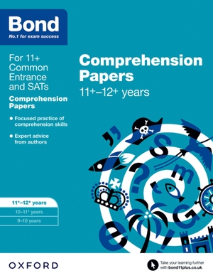 Bond 11 / Michellejoy Hughes. Bond 11+: English: Comprehension Papers - 11+-12+ years. Oxford University Press, 2015.