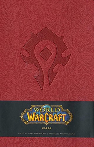 Blizzard Entertainment. World of Warcraft Horde Hardcover Ruled Journal (Large). Insights, 2013.