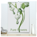 Pure Flowers (hochwertiger Premium Wandkalender 2024 DIN A2 hoch), Kunstdruck in Hochglanz