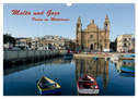 Malta und Gozo, Perlen im Mittelmeer (Wandkalender 2024 DIN A3 quer), CALVENDO Monatskalender
