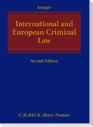 International and European Criminal Law