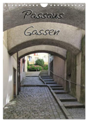 Passaus Gassen (Wandkalender 2024 DIN A4 hoch), CALVENDO Monatskalender