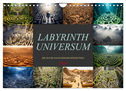 Labyrinth Universum (Wandkalender 2024 DIN A4 quer), CALVENDO Monatskalender