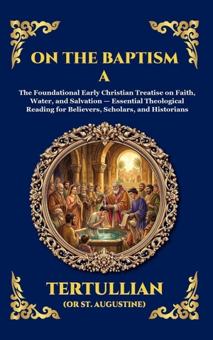 Tertullian. On the Baptism A - The Foundational Early Christian Treatise on Faith, Water, and Salvation - Essential Theological Reading for Believers, Scholars, and Historians (Large Print Deluxe Hardcover Edition For Easy Reading). Muze Publishing, 2026.