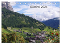 Südtirol 2024 (Tischkalender 2024 DIN A5 quer), CALVENDO Monatskalender