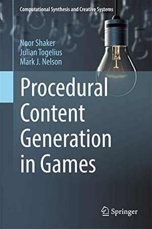 Shaker, Noor / Togelius, Julian et al. Procedural Content Generation in Games. Springer, 2016.