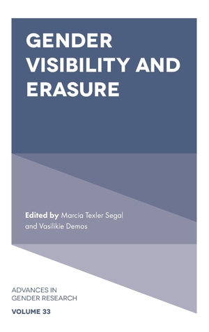 Demos, Vasilikie / Marcia Texler Segal (Hrsg.). Gender Visibility and Erasure. Emerald Publishing Limited, 2022.