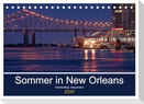 Sommer in New Orleans (Tischkalender 2024 DIN A5 quer), CALVENDO Monatskalender