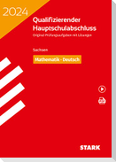 STARK Qualifizierender Hauptschulabschluss 2024 - Mathematik, Deutsch - Sachsen