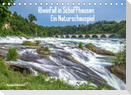 Rheinfall in Schaffhausen - Ein Naturschauspiel (Tischkalender 2023 DIN A5 quer)