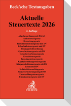 Aktuelle Steuertexte 2026