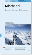 284S Mischabel Schneesportkarte