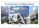 Faszination Großglockner - Aussichten an der Großglockner Hochalpenstraße (Tischkalender 2024 DIN A5 quer), CALVENDO Monatskalender