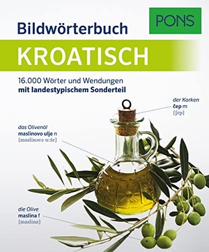 PONS Bildwörterbuch Kroatisch - 16.000 Wörter und Wendungen mit landestypischem Sonderteil. Pons Langenscheidt GmbH, 2022.